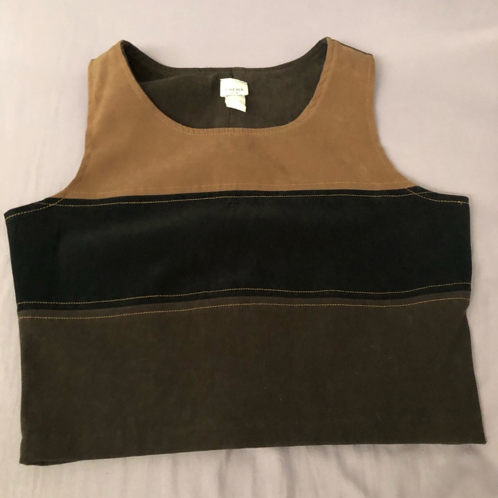 Retro Vintage Forever21 Crop Top